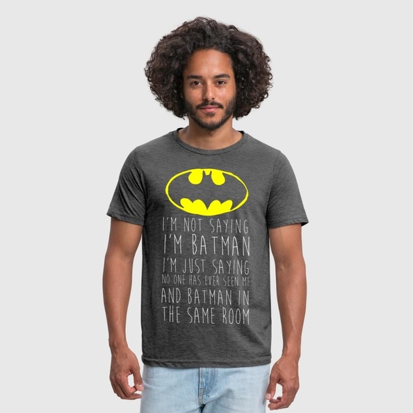 Dc Comics Citation Batman Humour T Shirt Polycoton Homme Une Galerie Piwigo De Plus